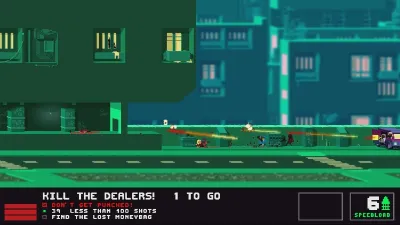 NOT A HERO: SUPER SNAZZY EDITION — скриншот 2