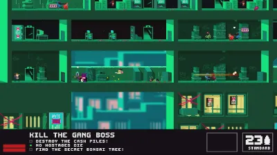 NOT A HERO: SUPER SNAZZY EDITION — скриншот 10