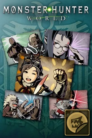 Набор стикеров: набор исследовательской экспедиции