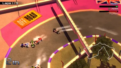 Grand Prix Rock 'N Racing — скриншот 2