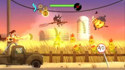 Air Guitar Warrior Gamepad Edition — скриншот 15