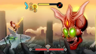 Air Guitar Warrior Gamepad Edition — скриншот 10