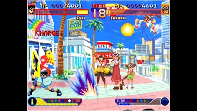 ACA NEOGEO WAKU WAKU 7 — скриншот 2