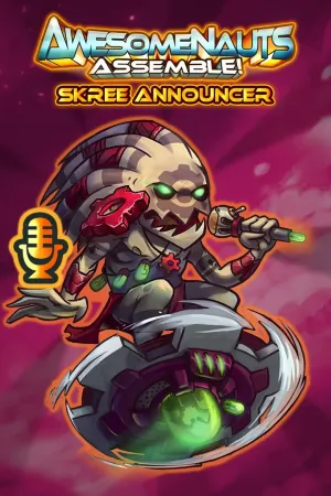 Комментатор — Skree Announcer - Awesomenauts Assemble!