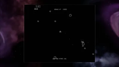 ATARI ASTEROIDS/ASTEROIDS DELUXE — скриншот 1