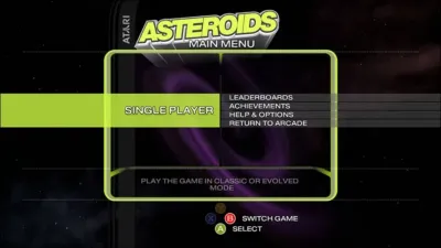 ATARI ASTEROIDS/ASTEROIDS DELUXE — скриншот 3
