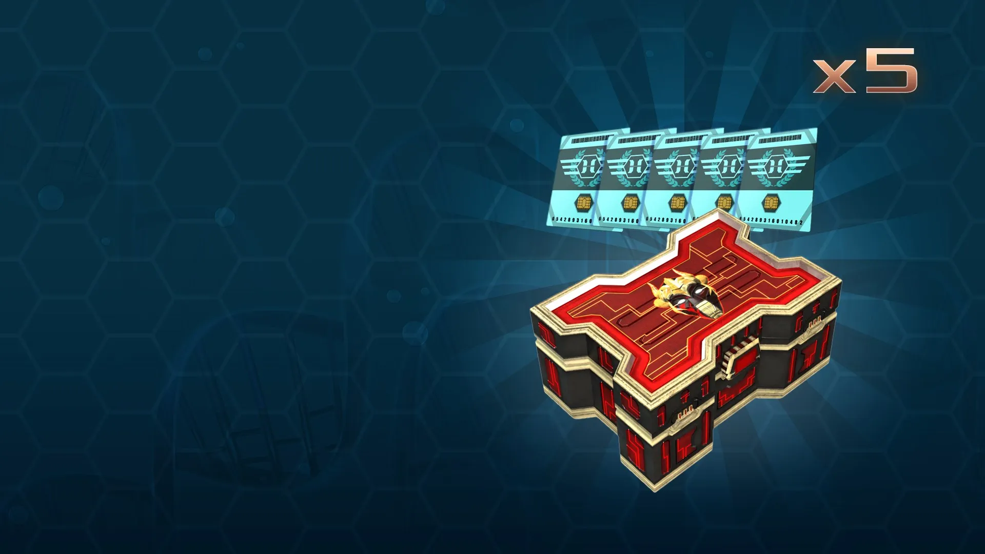 Ящик с аксессуарами Horzine | тип&nbsp;8: бронз. наб.