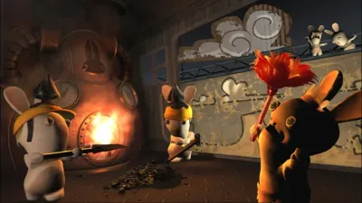 Rayman Raving Rabbids — скриншот 1