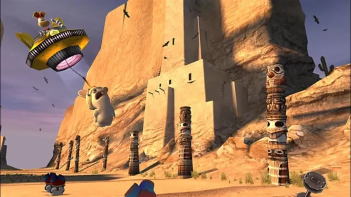 Rayman Raving Rabbids — скриншот 4