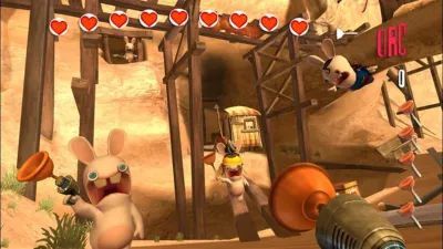Rayman Raving Rabbids — скриншот 7