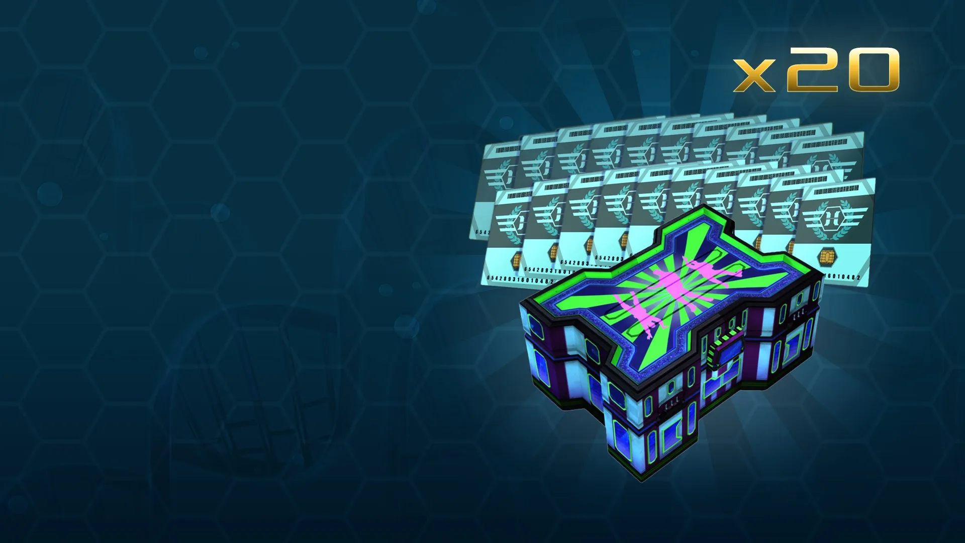 Ящик с эмодзи Horzine | тип&nbsp;2: золотой набор